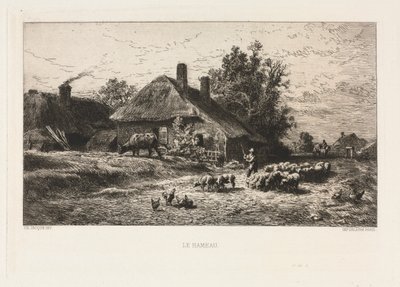 Hamlet. af Charles Emile Jacque