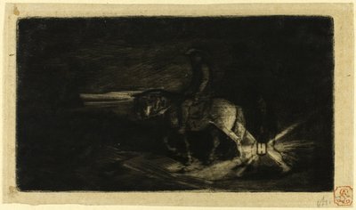 Rytteren af Charles Emile Jacque