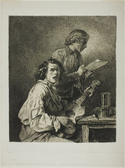 Sangerne af Charles Emile Jacque