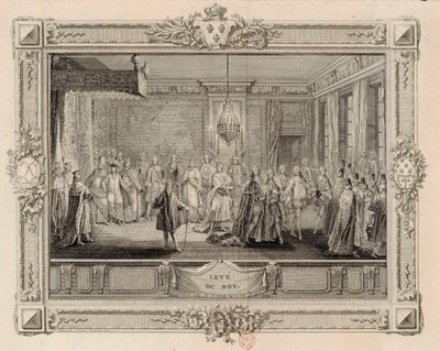 Levé du Roy Dammen af kong Louis XVI, 1774-1775. af Charles Emmanuel Patas