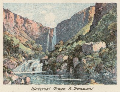 Sydafrika: Waterval Boven, E Transvaal (farvelitografi) af Charles Ernest Peers