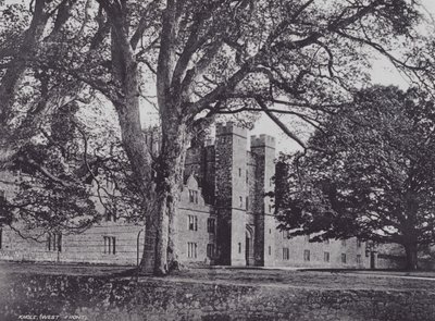 Knole, West Front (s/h foto) af Charles Essenhigh Corke