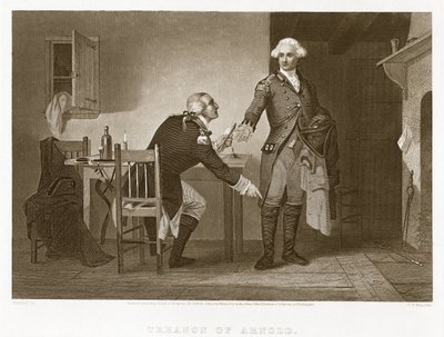 Arnolds forræderi, pub. 1874 af Charles F. Blauvelt