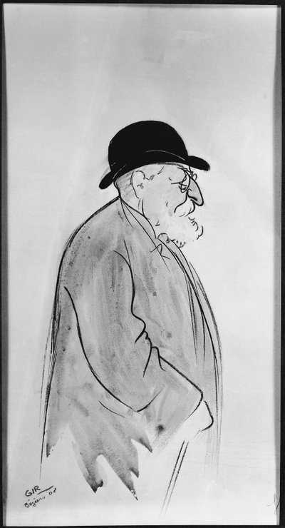 Charles Camille Saint-Saens af Charles Felix Gir