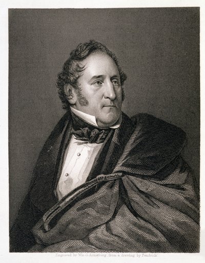 Thomas Hart Benton, graveret af William G. Armstrong (1823-90) af Charles Fenderich