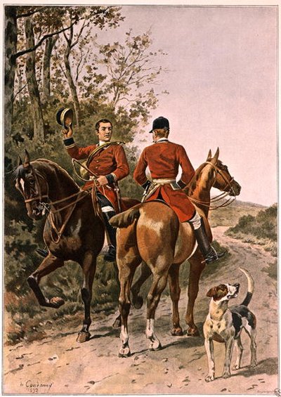 Rendez-Vous, indgraveret af Rougeron-Vignerot, 1892 af Charles Fernand de Condamy