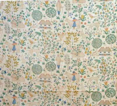 The House that Jack Built, fremstillet af Morton Sundour af Charles Francis Annesley Voysey