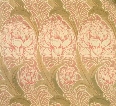 Tapet designet af Voysey, Victorian af Charles Francis Annesley Voysey