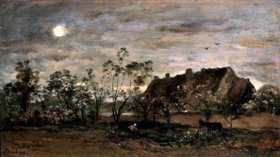 Aften i Honfleur, 1860