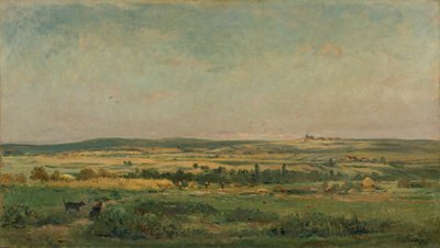kornhøst af Charles Francois Daubigny