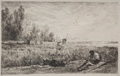 Høfremstilling af Charles Francois Daubigny