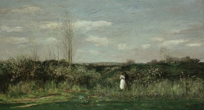 Forårslandskab, 1862 af Charles Francois Daubigny