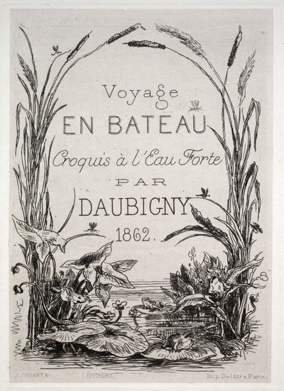 Bådturen af Charles Francois Daubigny