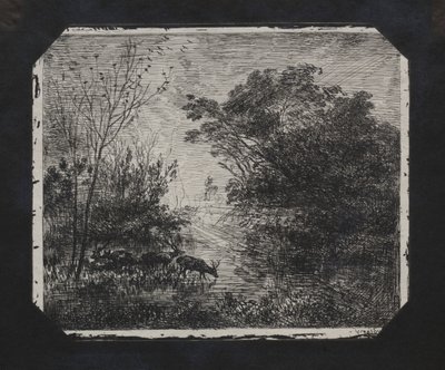 Hjorten af Charles Francois Daubigny