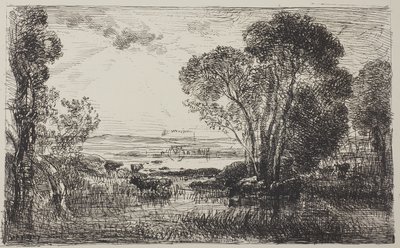 Den hydrauliske maskine af Charles Francois Daubigny