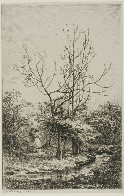 Frugthaven af Charles Francois Daubigny