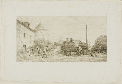 Høstemaskinen af Charles Francois Daubigny