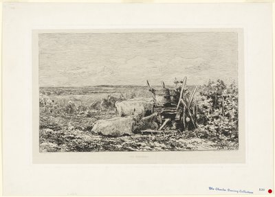 The Vintage (Souvenir of the Morvan) af Charles Francois Daubigny