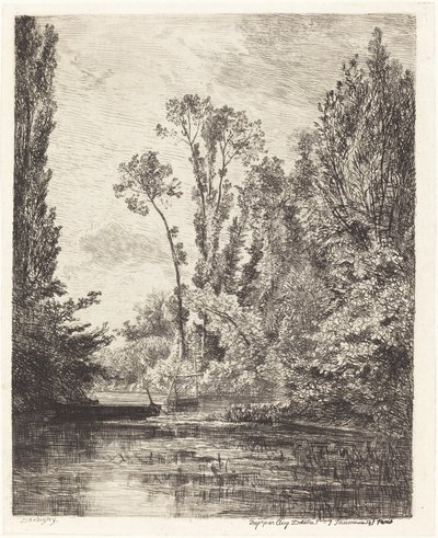 Jomfruøerne i Bezons af Charles Francois Daubigny
