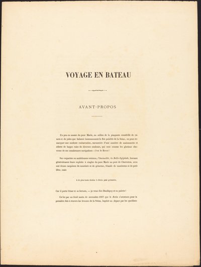 Sejltur af Charles Francois Daubigny