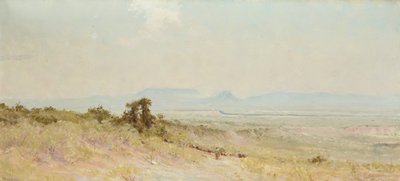 House Mountain am Llano, ca. 1920 von Charles Franklin  Reaugh