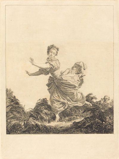 Lækker med vilje af Charles François Adrien Macret after Jean Honoré Fragonard