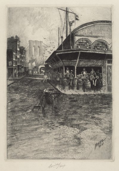 Catherine Market, 19031907. af Charles Frederick William Mielatz