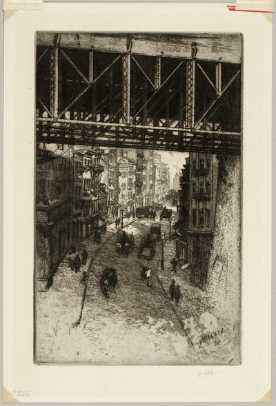Cherry Street af Charles Frederick William Mielatz