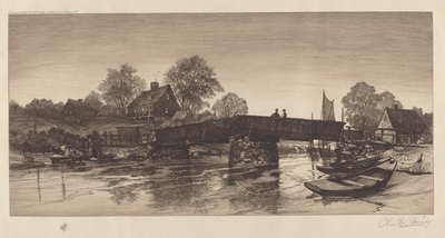Uden titel (Old Bridge) af Charles Frederick William Mielatz