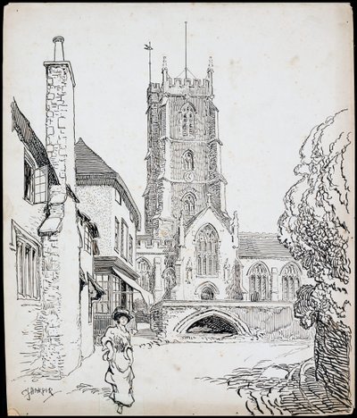 Priory Church of St George, Dunster, Somerset, 1892-1933 af Charles George Harper