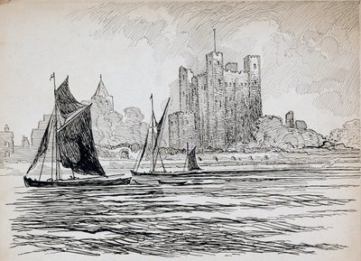 Rochester Castle, Kent, 1892-1933 af Charles George Harper