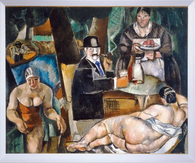 Havfruerne i Marne-floden af Charles Georges Dufresne