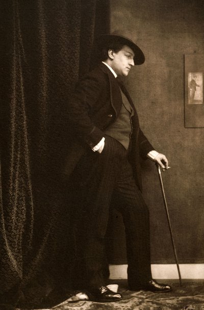 Portræt af Sacha Guitry 1885-1957, ca. 1905. af Charles Gerschel