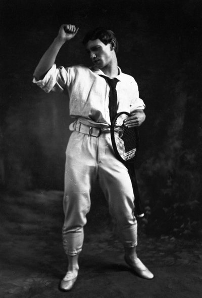Vaslav Nijinsky i Ballet Jeux af Claude Debussy af Charles Gerschel