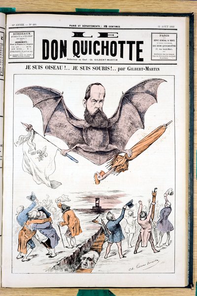 Cover af "" Le Don Quixote "", Satirique en Colours af Charles Gilbert Martin