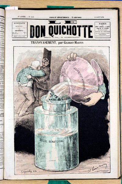 Cover af "" The Don Quixote"", nummer 113, Satirical in Colors af Charles Gilbert Martin
