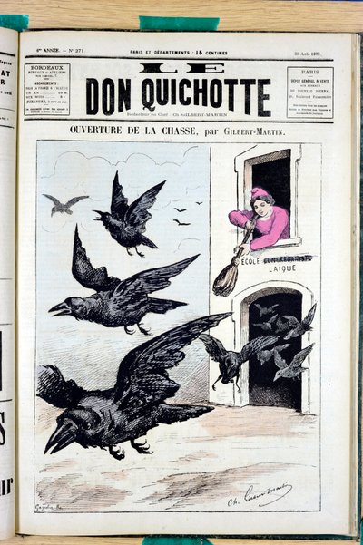 Cover af "" The Don Quixote"", nummer 271, Satirique en Colours af Charles Gilbert Martin