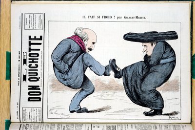 Cover af "" The Don Quixote"", nummer 287, Satirique en Colours af Charles Gilbert Martin