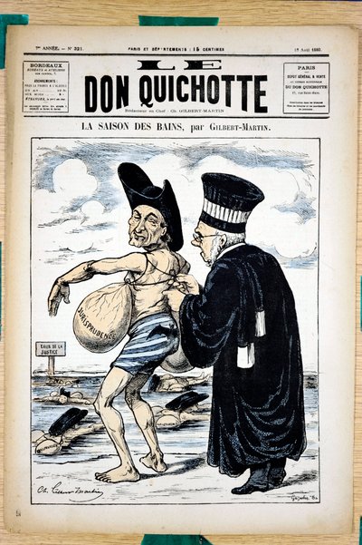 Cover af "" The Don Quixote"", nummer 321, Satirical en Colours af Charles Gilbert Martin