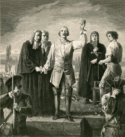 Henrettelse af major Davel af Charles Gleyre