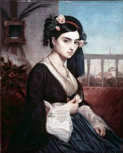 Orientalsk dame af Charles Gleyre