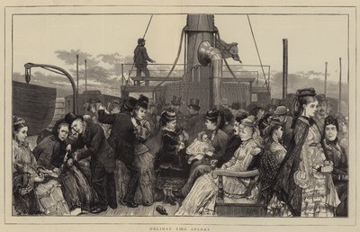 Ferietid på havet af Charles Green