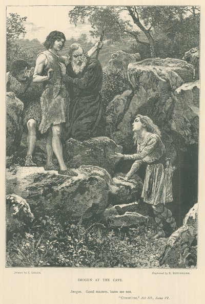 Illustration til Cymbeline af Charles Green