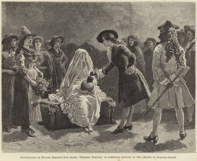 Illustration til Dorothy Forster af Walter Besant af Charles Green