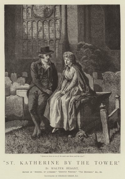 St Katherine ved tårnet af Charles Green