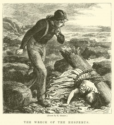 Vraget af Hesperus af Charles Green