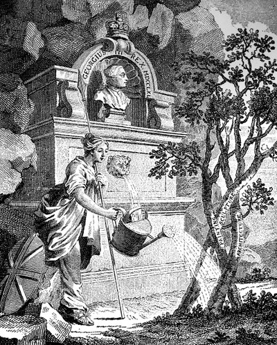 Frontispice til kunstnerkataloget, c1760