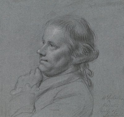 Portrætstudie af John Inigo Richards, R.A. af Charles Grignion