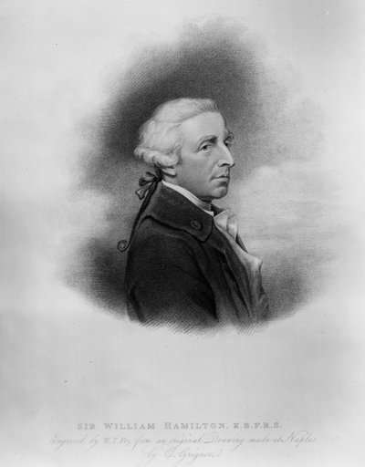 Sir William Hamilton, graveret af William Thomas Fry, 1817 af Charles Grignion
