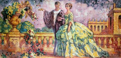 Promenaden, 1911 af Charles Guerin